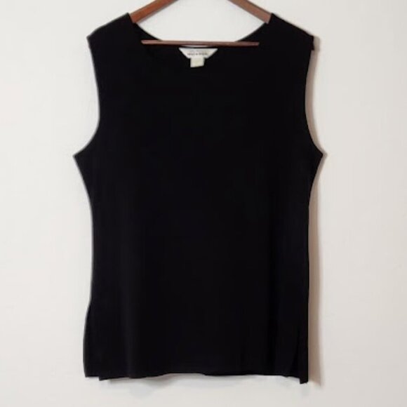 Misook Women's Tank Blouse Size XL - Picture 1 of 5